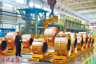 中鋁洛銅:新型鉻青銅帶材填補國內空白